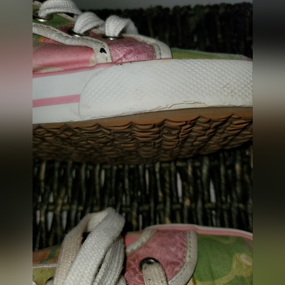 Coach Dawnell patchwork size 7 1/2 m shoes - Picture 3 of 11